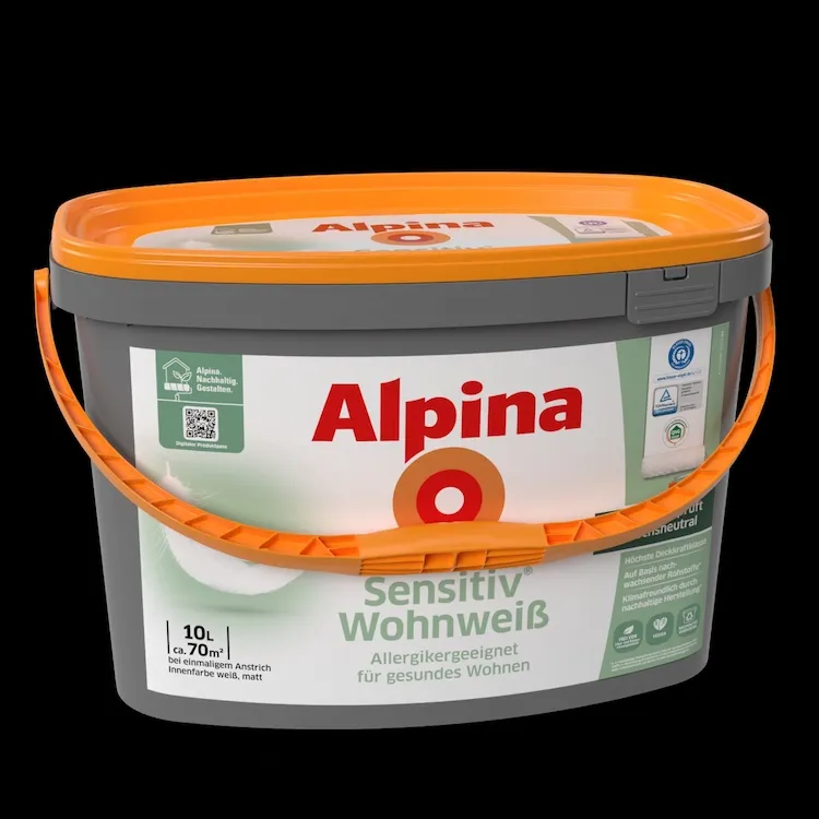 10 Liter-Farbeimer mit digitalem Produktpass von Jokey Group besteht teilweise aus Kunststoff-Rezyklat.